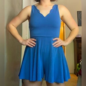 Blue romper